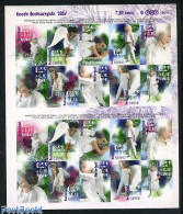 Delcampe - Netherlands 2006 Christmas Welfare 2x10v S-a In M/s, Mint NH, Religion - Angels - Christmas - Neufs