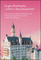 Delcampe - 130d Markenheftchen PINK Mit 3860 Schloss Neuschwanstein, Orig. Postfrisch ** - 2021-…