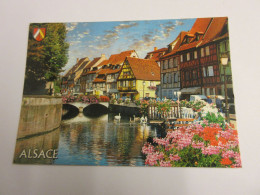 Delcampe - CP CARTE POSTALE HAUT RHIN COLMAR La LAUCH QUAI De La POISSONNERIE - Colmar