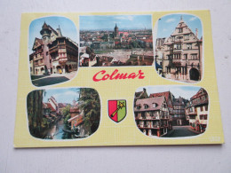 Delcampe - CP CARTE POSTALE HAUT RHIN COLMAR VUES DIVERSES PFISTER PETITE VENISE CATHEDRALE - Colmar