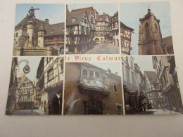 Delcampe - CP CARTE POSTALE HAUT RHIN COLMAR VUES DIVERSES LIEUX COLMAR FONTAINE SCHWENDI - Colmar