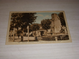 Delcampe - CP CARTE POSTALE GIRONDE PESSAC MAIRIE MONUMENTS Aux MORTS - ECRITE En 1949 - Pessac