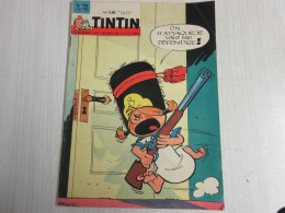 Delcampe - TINTIN 733 08.11.1962 Henri KUBNICK Les PATINS à ROULETTES BD Georges GUYNEMER - Tintin