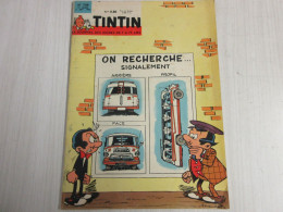 Delcampe - TINTIN 729 11.10.1962 EXPO GRAND PALAIS FEERY-LAND USINES BERLIET FATS DOMINO - Tintin