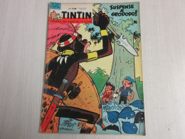Delcampe - TINTIN 719 02.08.1962 MOTOS JAPONAISES Francis BLANCHE Et TARTARIN J. ANQUETIL - Tintin