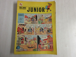 Delcampe - BD JUNIOR 1968.27 04.07.1968 Les PASSAGERS CLANDESTINS - TIBET Et DUCHATEAU - Bernadette