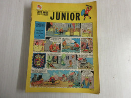 Delcampe - BD JUNIOR 1968.20 16.05.1968 SCIENCES : Les PAPILLONS - LEFRANC - Chick BILL - Bernadette