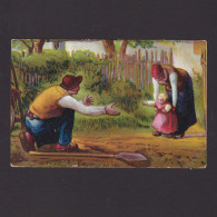 Delcampe - Vintage Postcard, N. Steffelaar, Thefamily, Art, Posted - Campesinos