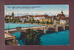 Delcampe - BASEL - Mittlere Rheinbrücke - Tram - 1931 - Bâle