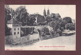 Delcampe - BASEL - Münster - Deutschritter-Garten - 1906 - Bâle