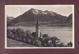 Delcampe - HILTERFINGEN - Kirche - Niesen // Falte // - Hilterfingen