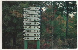 Delcampe - AK 261502 USA - Famous Maine Sign Post - Autres & Non Classés