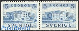 Delcampe - Sweden 1958 Definitive Booklet Pair, Mint NH, Art - Castles & Fortifications - Ungebraucht
