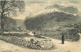Delcampe - 73 - SAINT PIERRE D'ALBIGNY -  AVENUE DE LA GARE ET L'ARCLUSAZ - Saint Pierre D'Albigny