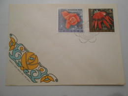 Delcampe - Pologne Fdc, Kwiaty 1968 - FDC