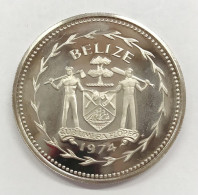 Delcampe - 5 Dollars Keel-Billed Toucan; Copper-Nickel KM# 44 E.1171 - Belize