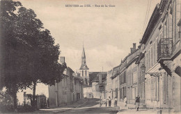 Delcampe - Carte Postale [52]  Montier-en-Der   Rue De La Gare  Très Beau Plan - Montier-en-Der