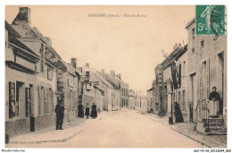 Delcampe - AUCP2-0102-02 - SISSONNE - Rue De Roucy - Sissonne