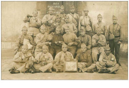 Delcampe - MILITAIRES.n°9202.MILITAIRES.350eme.CP PHOTO. - Regimente