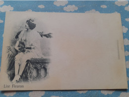 Delcampe - FANTAISIE FEMME DE THEATRE LISE FLEURON SEINS NUS - Künstler