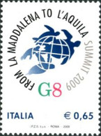 Delcampe - ITALIE 2009-Sommet Du G8 à L'Aquila-1 V. - 2001-10:  Nuovi