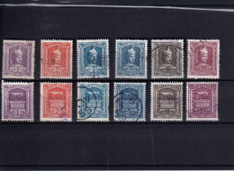 Delcampe - Lotto 12 Marche Da Bollo Imposta Sull'Entrata (Industria E Commercio) - Emissione 1956 Filigrana Stelle (serie Completa) - Sammlungen