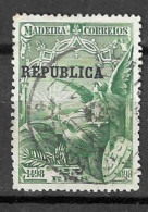Delcampe - PORTUGAL STAMP - 1911 Memorial To Vasco Da Gama MADEIRA ISSUE Ovp REPUBLICA SET USED - Madeira