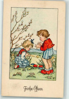 Delcampe - 39175880 - Scherbauerkarte  3/4/7  Kinder Finden Ein Nest AK - Ostern
