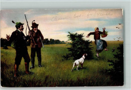 Delcampe - 10316400 - Jaegerhumor AK - Jagd