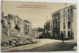 Delcampe - CPA - 54 - GERBEVILLER Bombardé Par Les Allemands - Vue Intérieure - Gerbeviller