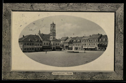 Delcampe - AK Königsbrück, Partie Am Markt Mit Polizei-Wache - Königsbrück