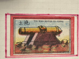 Delcampe - OLD MATCHBOX LABEL Match Co China Tin Wah Circa 4x5 Cm - Autres & Non Classés
