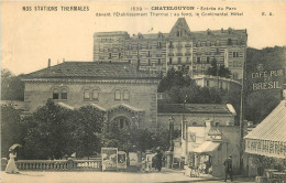 Delcampe - 63  CHATELGUYON  ENTREE DU PARC  NOS STATION THERMALES - Châtel-Guyon