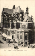 Delcampe - Paris CPA L'eglise Saint Eustache - Paris (01)