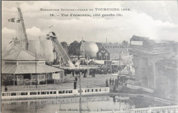 Delcampe - CPA  Exposition Internationale De TOURCOING 1906 Vue D'ensemble Côté Gauche - RIS20 - Tourcoing