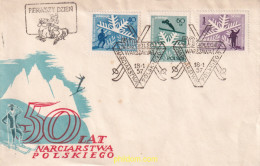 Delcampe - 728753 USED POLONIA 1957 50 ANIVERSARIO DEL ESQUI NACIONAL. - Ungebraucht