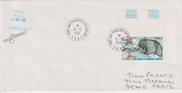 Delcampe - TAAF Lettre Pour La France 1981 - Covers & Documents