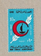 Delcampe - Egypte Egypt -  1963 - Yvert    N°564 Et 565 ** - Croix Rouge Internationale - Sans Charnière - MNH - Nuevos
