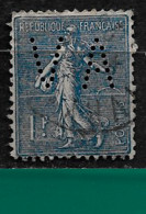 Delcampe - France Perforé  AV 197  Indice 6 - Usados