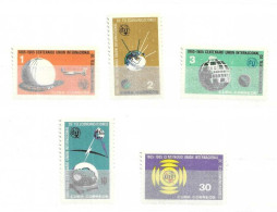 Delcampe - CUBA   -  MNH  -  1965  -  COMPLET MNH SET  -  Space - Neufs