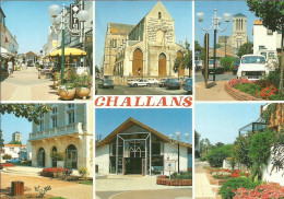 Delcampe - CHALLANS ( Vendée ) FRANCE , Le Centre Ville - Challans