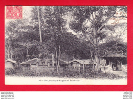 Delcampe - E-Vietnam-224P213  Un Lieu Sacré, Pagode Et Tombeau, Cpa Précurseur BE - Vietnam