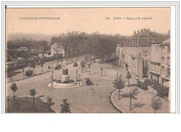Delcampe - 63.RIOM.PLACE J.B LAURENT.L'AUVERGNE PITTORESQUE. - Riom