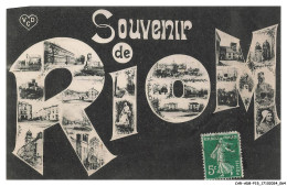 Delcampe - CAR-ADBP15-0951-63 - Souvenir De RIOM - Riom