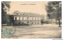 Delcampe - CAR-ADCP6-0403-63 - SAINT-GERMAIN-LEMBRON - L'hôtel De Ville - Saint Germain Lembron