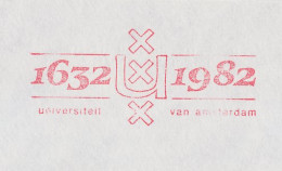 Delcampe - Meter Cover Netherlands 1982 University Of Amsterdam 1632 - 1982 - Non Classés