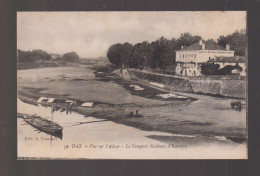 Delcampe - 40 - Dax - Vue Sur L'Adour - Le Comptoir National D'Escompte - Non Circulée - Dax