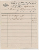 Delcampe - Nota Sneek 1882 - Goud En Zilver Draadwerken - Pays-Bas