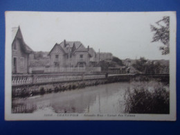 Delcampe - CHATENOIS GRANDE RUE CANAL DES USINES - Châtenois-les-Forges