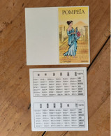 Delcampe - Calendrier L.T. Piver Pompeia 1973 - Modernes (à Partir De 1961)